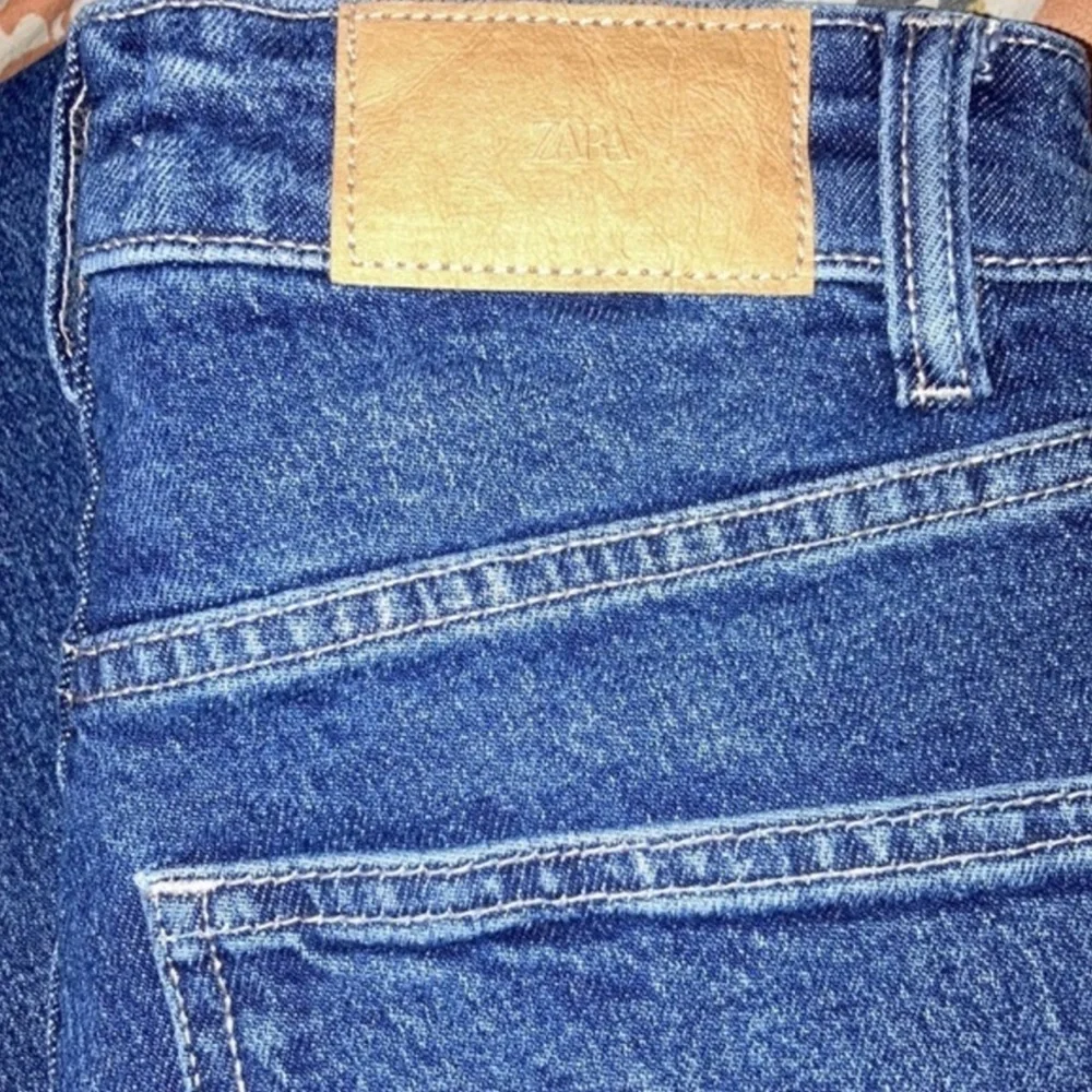 ZARA Split Slim Full Length Jeans Blogger Insta Favorite - Picture 8 of 12